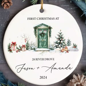 New Home Christmas Ornament, First Home Christmas Gift