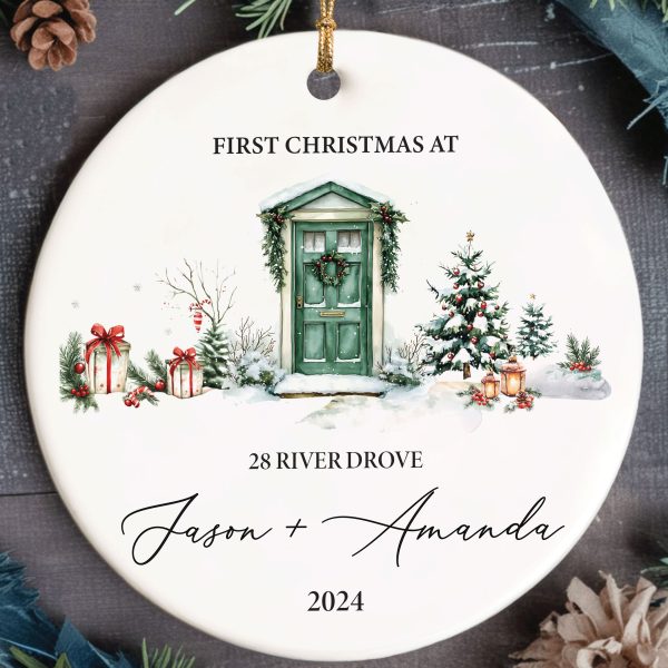 New Home Christmas Ornament, First Home Christmas Gift