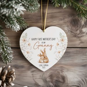 First Mothers Day Ornament, 1st Mother's Day Gift for Mother