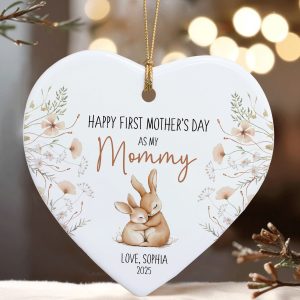First Mothers Day Ornament, 1st Mother's Day Gift for Mother