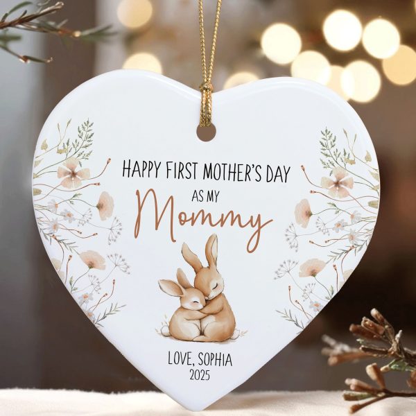 First Mothers Day Ornament, 1st Mother's Day Gift for Mother
