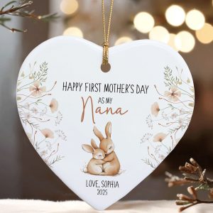 First Mothers Day Ornament, 1st Mother's Day Gift for Mother