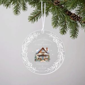 First Home Christmas Ornament, New Home Christmas Gift