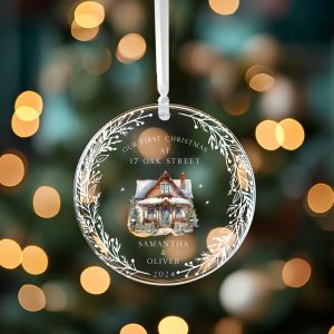 First Home Christmas Ornament, New Home Christmas Gift
