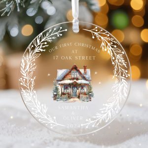 First Home Christmas Ornament, New Home Christmas Gift
