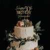 50th Birthday Cake Topper, Happy 50th Anniversary Cake Topper
