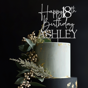 18th Birthday Cake Topper
