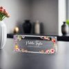 Name Desk Plate, Personalized Name Sign Acrylic Plaque