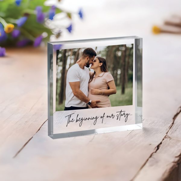 Pregnancy Announcement Plaque, New Baby Plaque