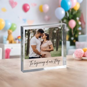 Pregnancy Announcement Plaque, New Baby Plaque