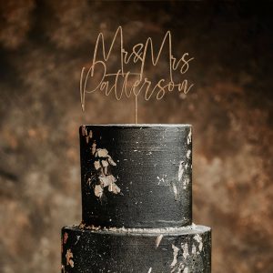 Custom Name Cake Topper, Wedding Cake Topper