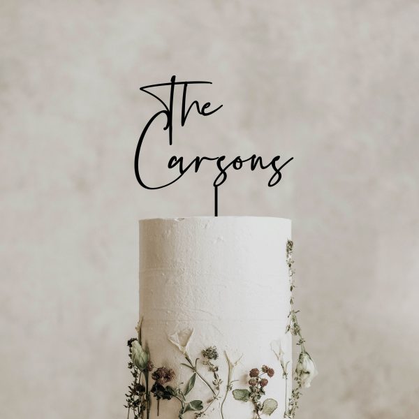 Mr and Mrs Cake Toppers for Wedding, Wedding Cake Topper