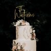 Handwritten Cake Topper for Wedding, Personalized Cake Topper