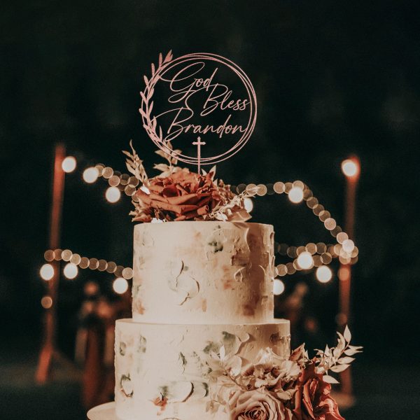 First Communion Cake topper, Baptism Cake Topper