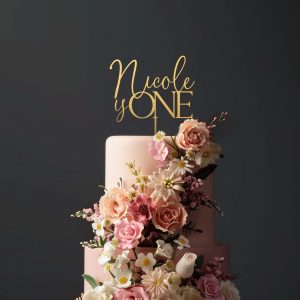 1st Birthday Cake Topper, First Birthday Cake Topper, Personalized Birthday Cake Topper, Kids Birthday Cake Topper