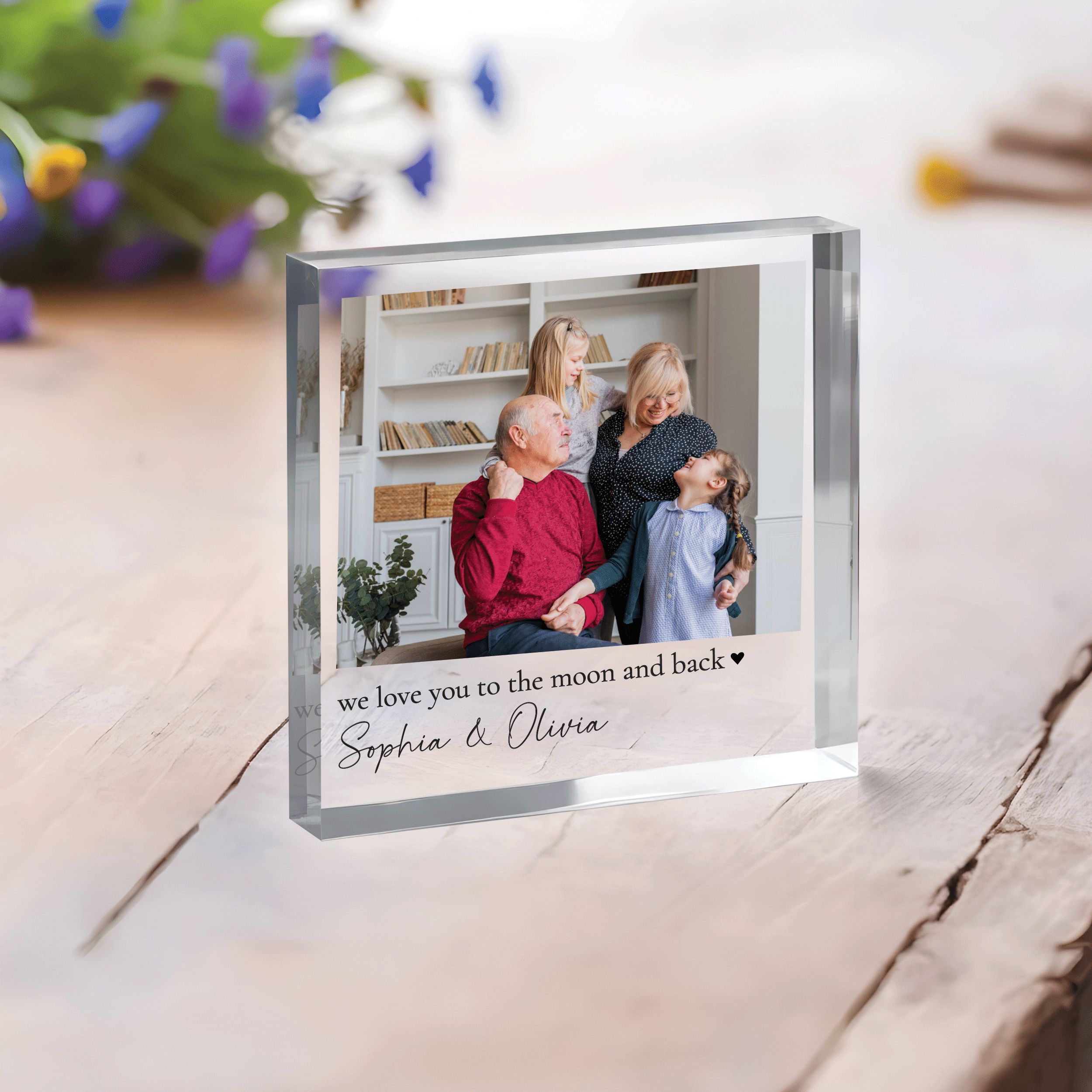 We-love-you-to-the-moon-and-back-Square-Plaque.psd_0007_Group-1 Photo Block Grandparents Gift, Personalized Photo Acrylic Block