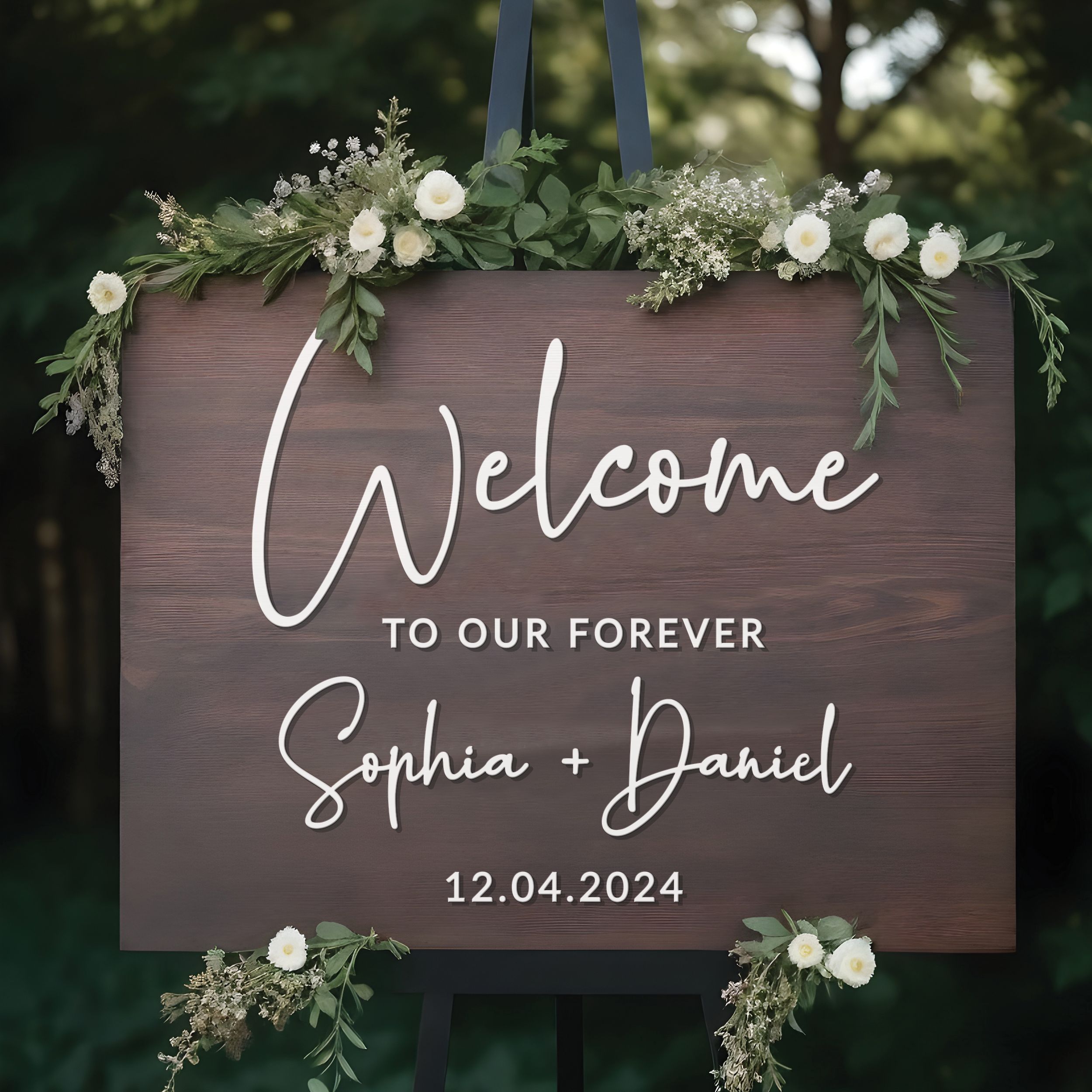Welcome Sign Mockups 1 Wedding Welcome Sign, Personalized Wedding Welcome Sign