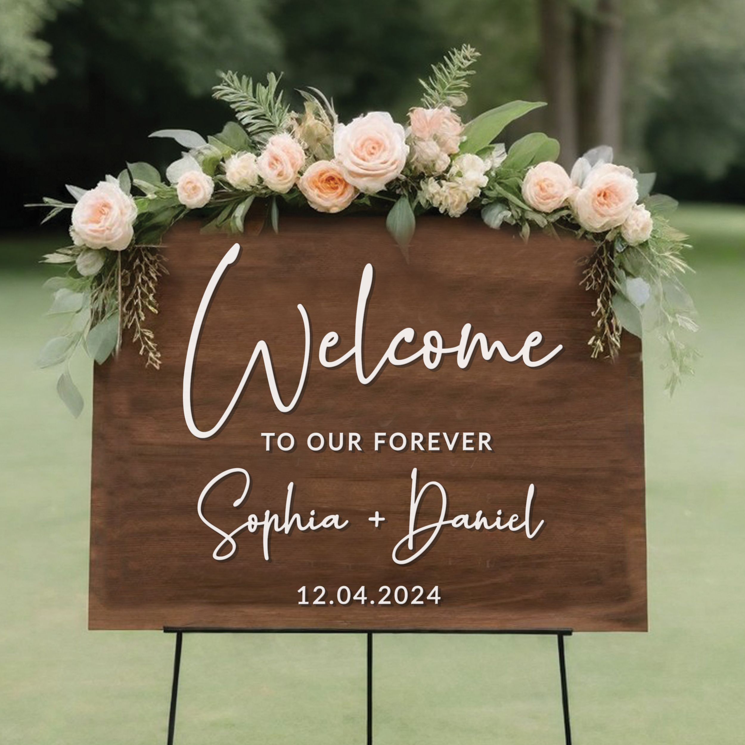Welcome Sign Mockups 12 Wedding Welcome Sign, Personalized Wedding Welcome Sign