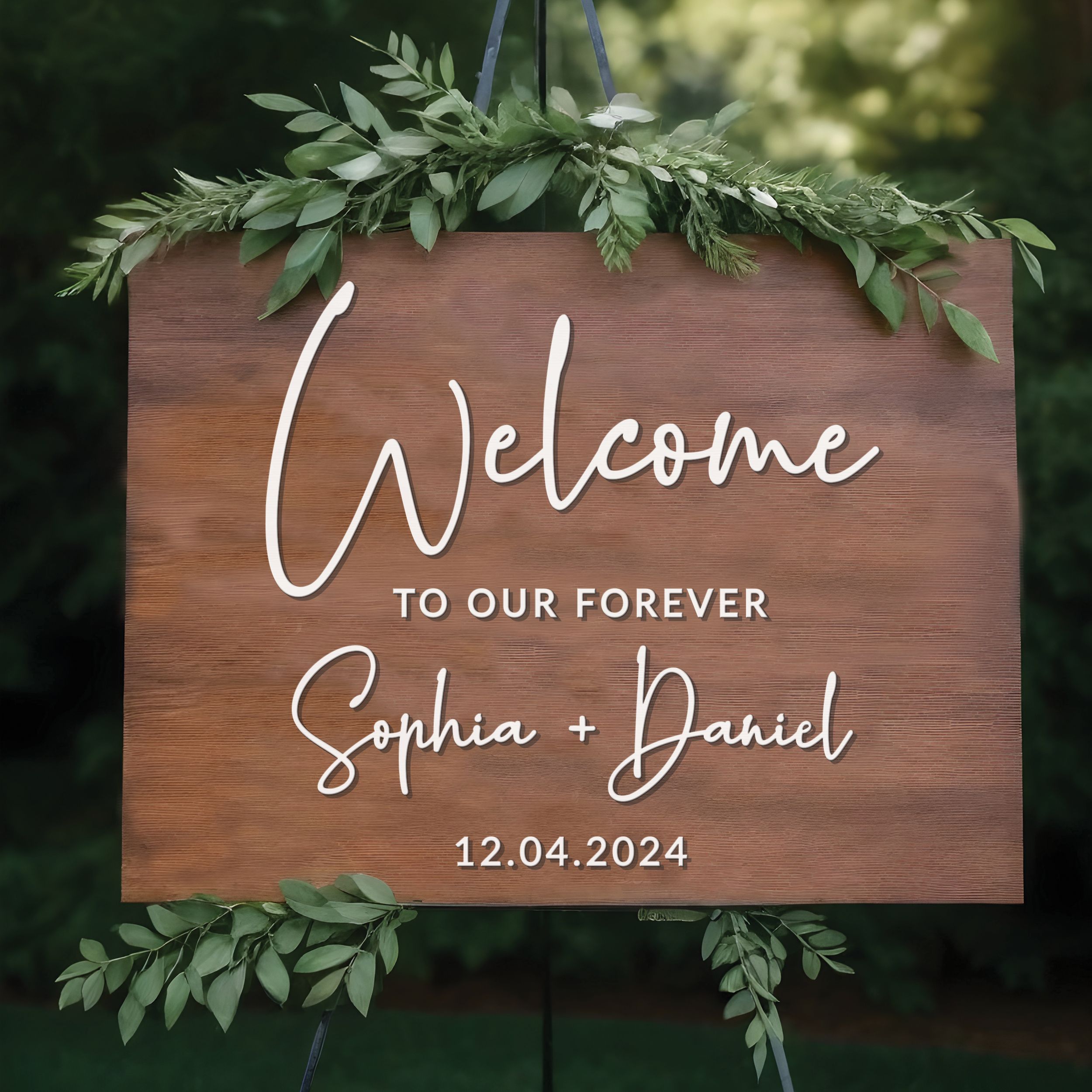 Welcome Sign Mockups 5 Wedding Welcome Sign, Personalized Wedding Welcome Sign
