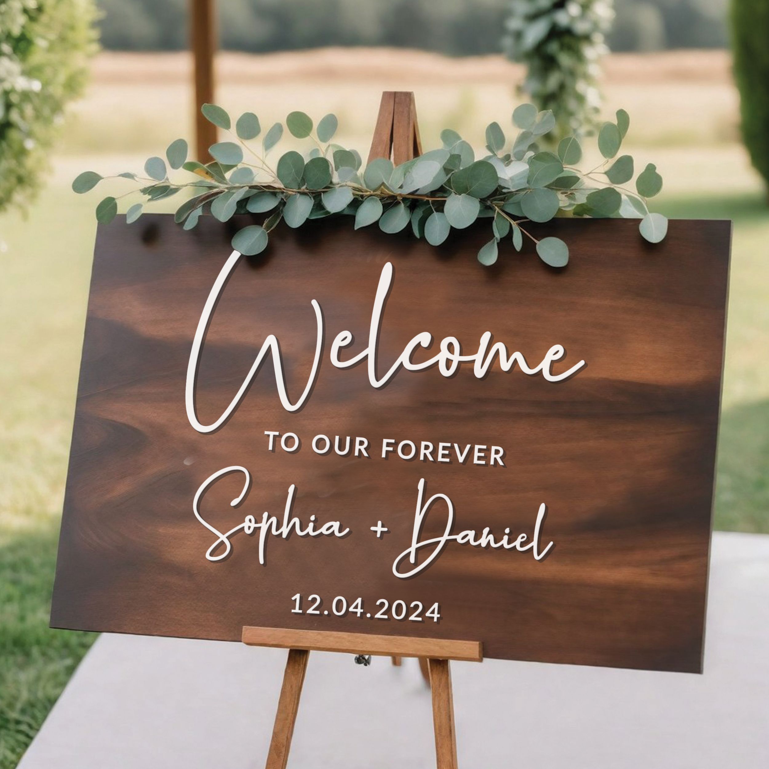 Welcome Sign Mockups 6 Wedding Welcome Sign, Personalized Wedding Welcome Sign