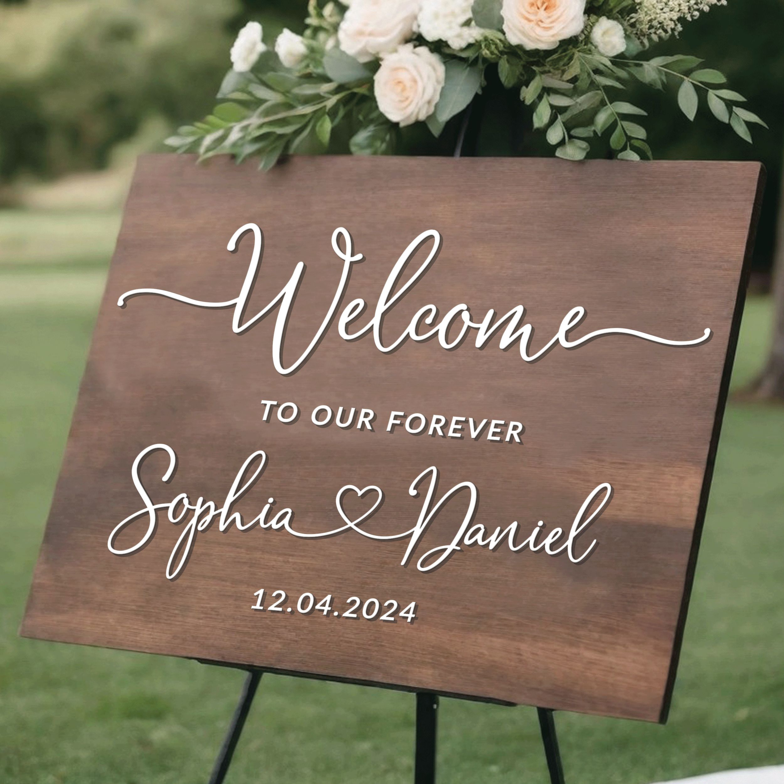 Welcome-Sign-Mockups_0004_Group-8 Wedding Welcome Sign, Personalized Wedding Welcome Sign