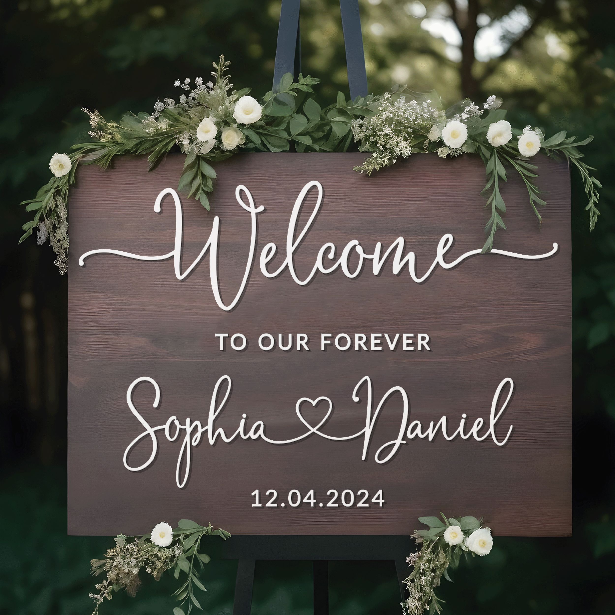 Welcome-Sign-Mockups_0011_Group-1 Wedding Welcome Sign, Personalized Wedding Welcome Sign